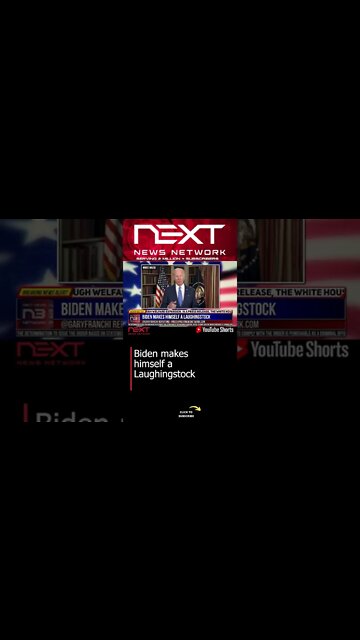 Biden makes himself a Laughingstock #shorts