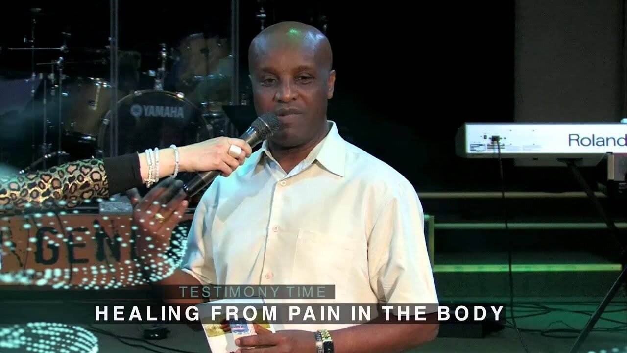 Pastor Healed of Back, Waist Pain and Stiff Neck