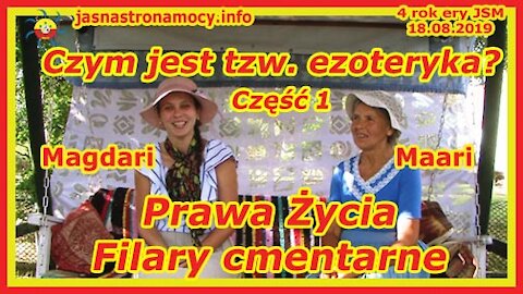Czym jest tzw. ezoteryka Prawa Życia - Filary cmentarne - część 1