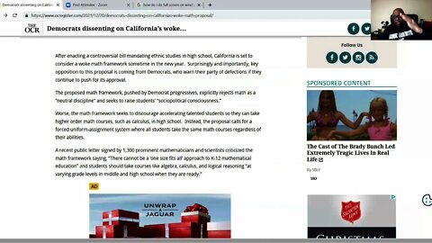 Woke Math & Politics