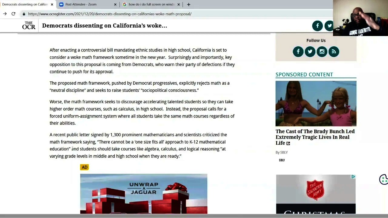 Woke Math & Politics