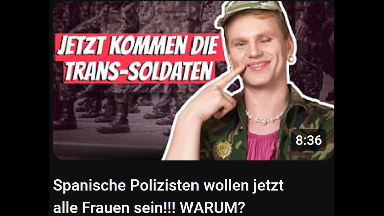 May 25, 2024..🇪🇺 🇩🇪 🇦🇹 🇨🇭...😎🥇🇪🇺MAXIMILIAN PÜTZ🇪🇺🗽...👉🇪🇺..22.5.24 Spanische Polizisten wollen jetzt alle Frauen sein!!! WARUM？