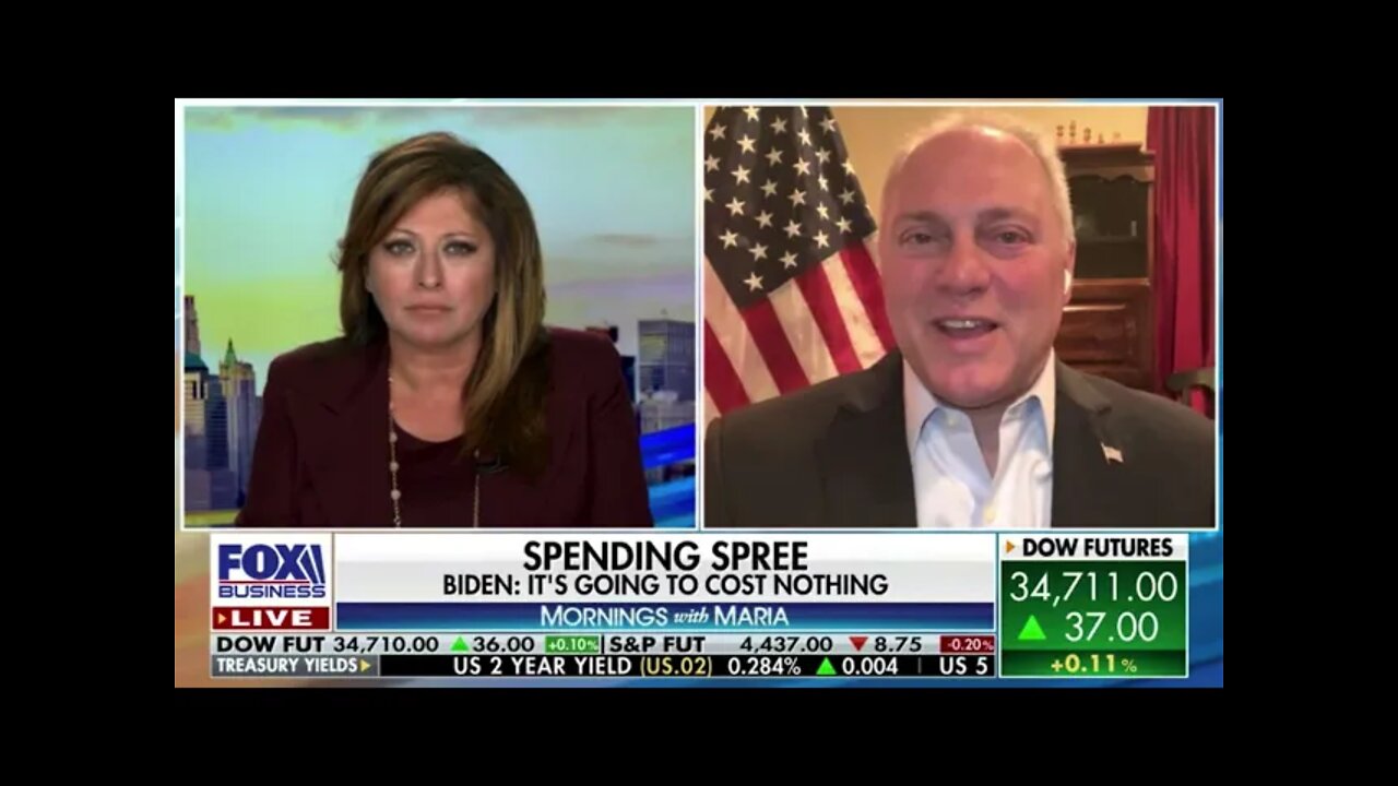 Fox Business | House Republican Whip Steve Scalise on Mornings with Maria