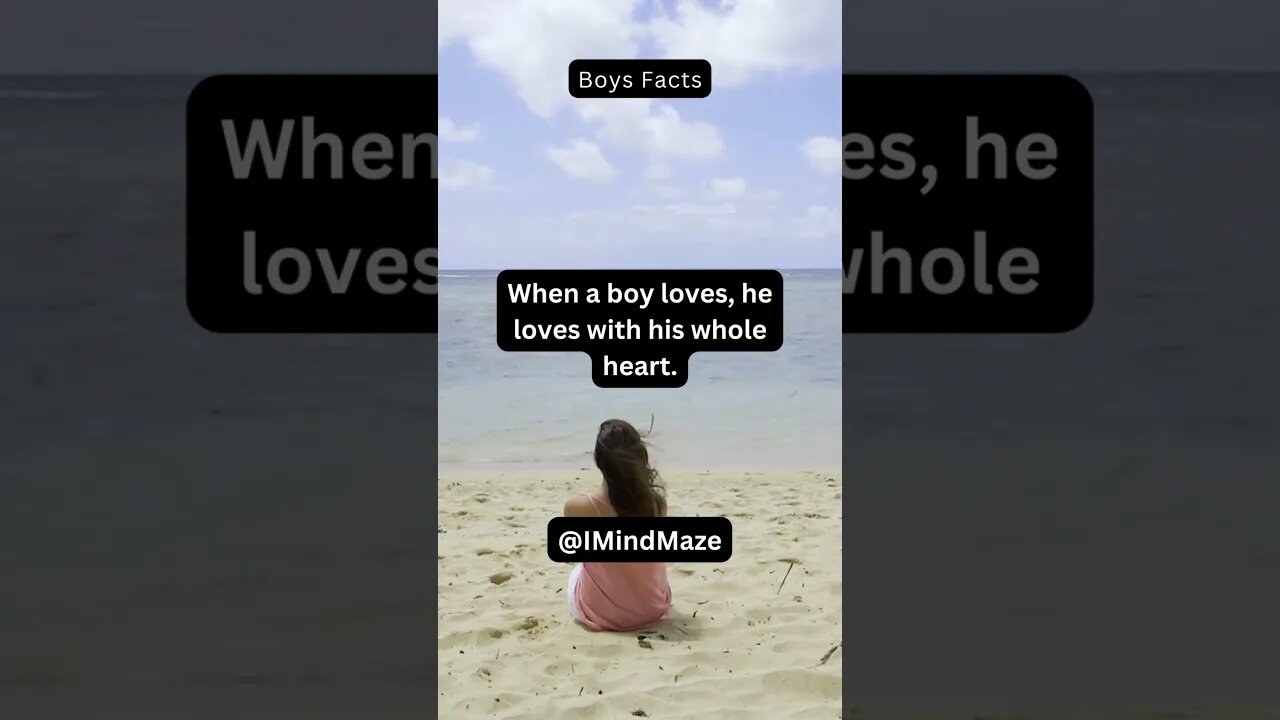 Facts About Boys You Never Knew! 👌❤️🤷♀️✌️😉 #shorts #youtubeshorts #boys #boysfacts #whatsappstatus