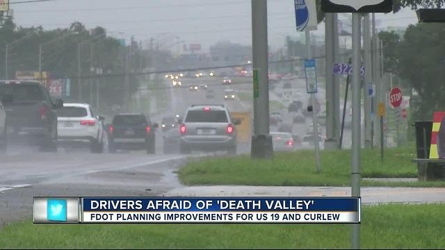 Drivers afraid of 'death valley'