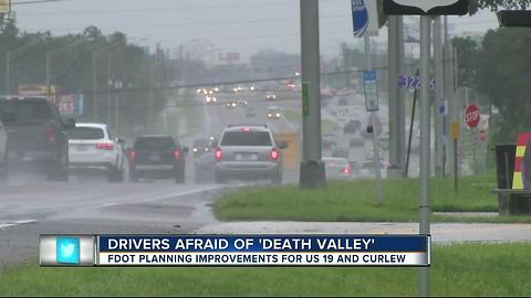 Drivers afraid of 'death valley'