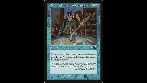 Pauper Mono Blue Serpentine Curve Deck Tech