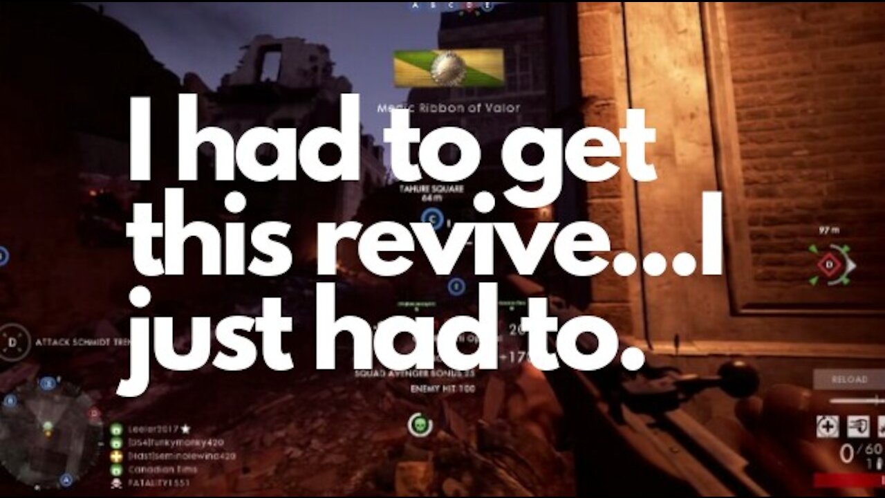 I had to get this revive — Battlefield 1