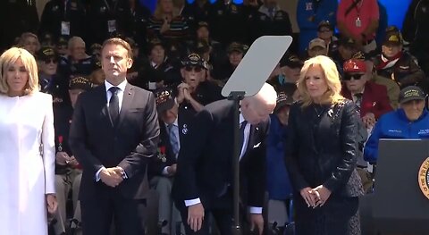 Biden Struggles to Stand