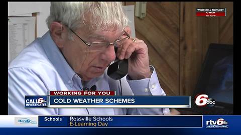 Don't fall for cold weather, tax and prize schemes