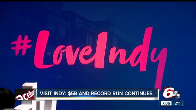 Visit Indy says record tourism run is continuing