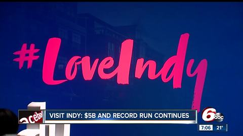 Visit Indy says record tourism run is continuing