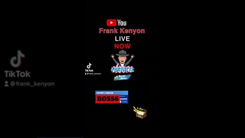 YOUTUBE FRANK KENYON LIVE NOW FORTNITE #1 VICTORY ROYALE SUPPORT A CREATOR CAPITAL BOSS6