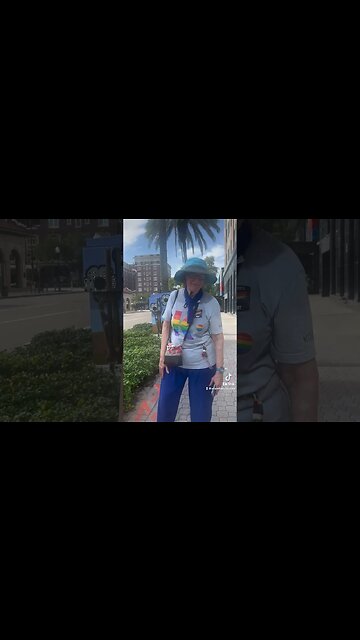 Triggered by my LGBTQ for Trump flag