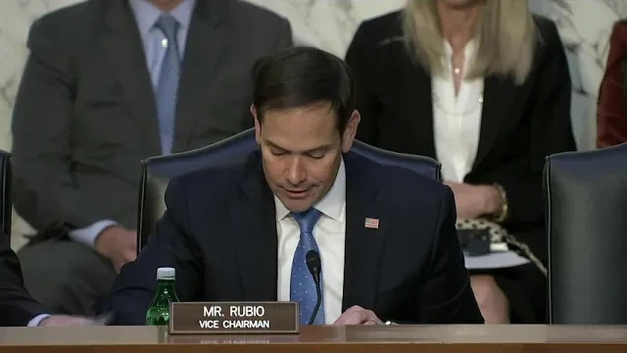 Vice Chairman Rubio: "We need to be able to hire good people to come in and work for the government"