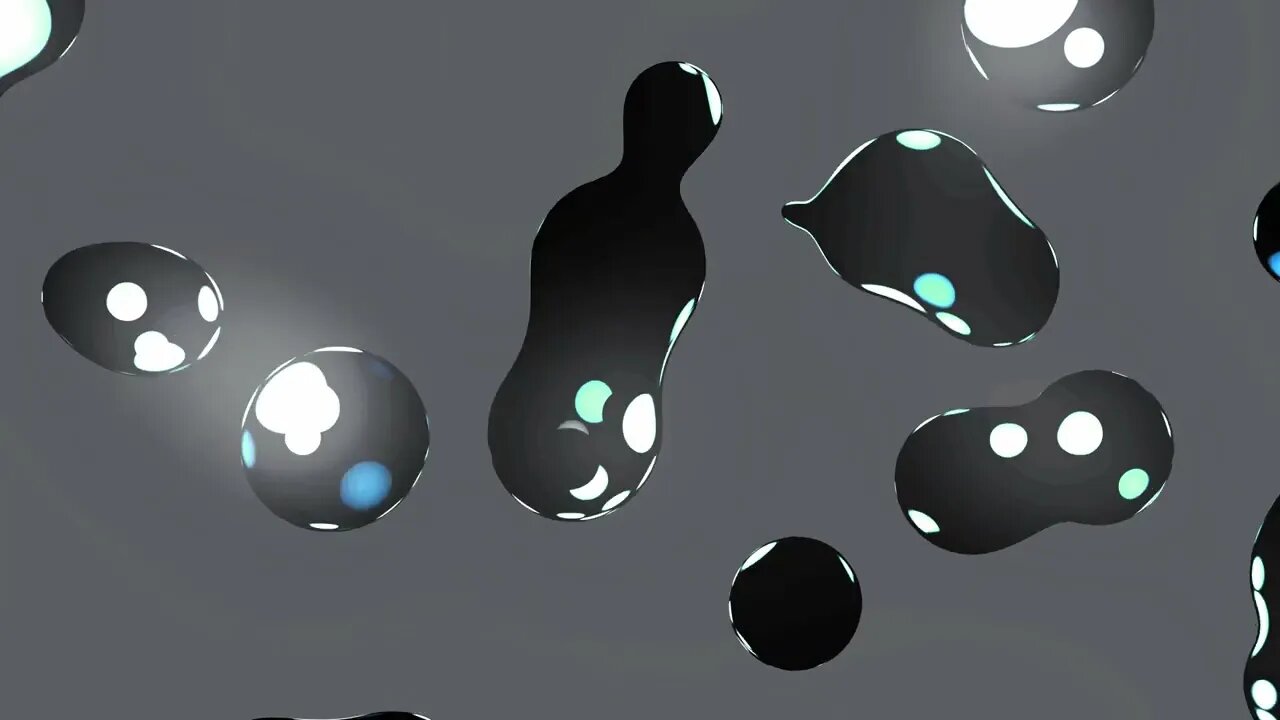Liquid Animation Wallpaper | Silver Background