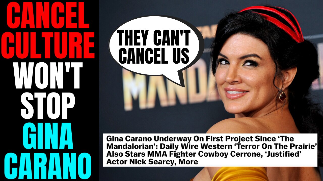 Gina Carano Is Proving She Can't Be Cancelled | Info Revealed For New Movie "Terror On The Prairie"