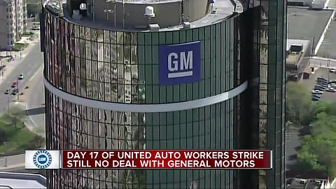 Losses adding up on both sides as UAW's strike of General Motors moves through day 17