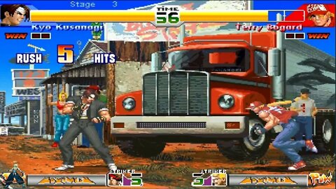 The King Of Fighters Flames Of Courage Play As Kyo Kusunagi On Wii