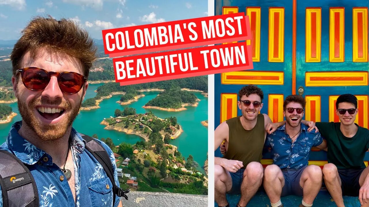 GUATAPÉ - Colombia's Most Beautiful Town?!