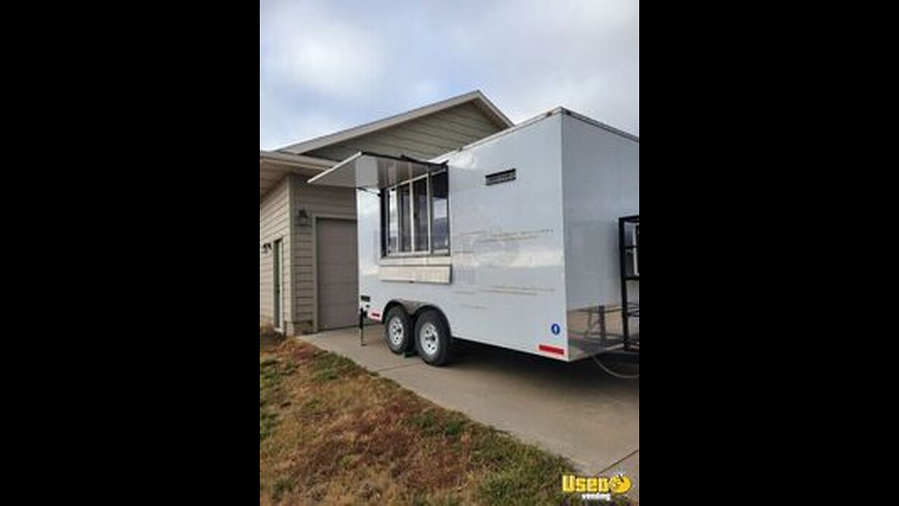 2024 8' x 14' Food Concession Trailer | Mobile Vending Unit for Sale in South Dakota!