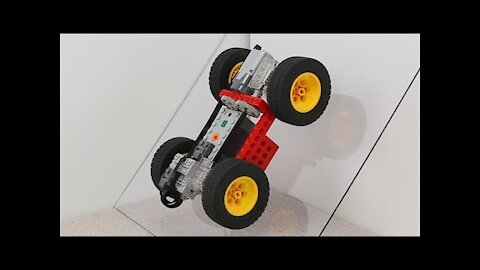 Making Lego Car CLIMB Slopes