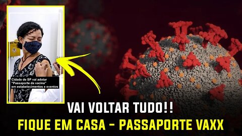 Vai voltar tudo - Fique em casa e passaporte da abelinha - Se não quebraram o Brasil agora...