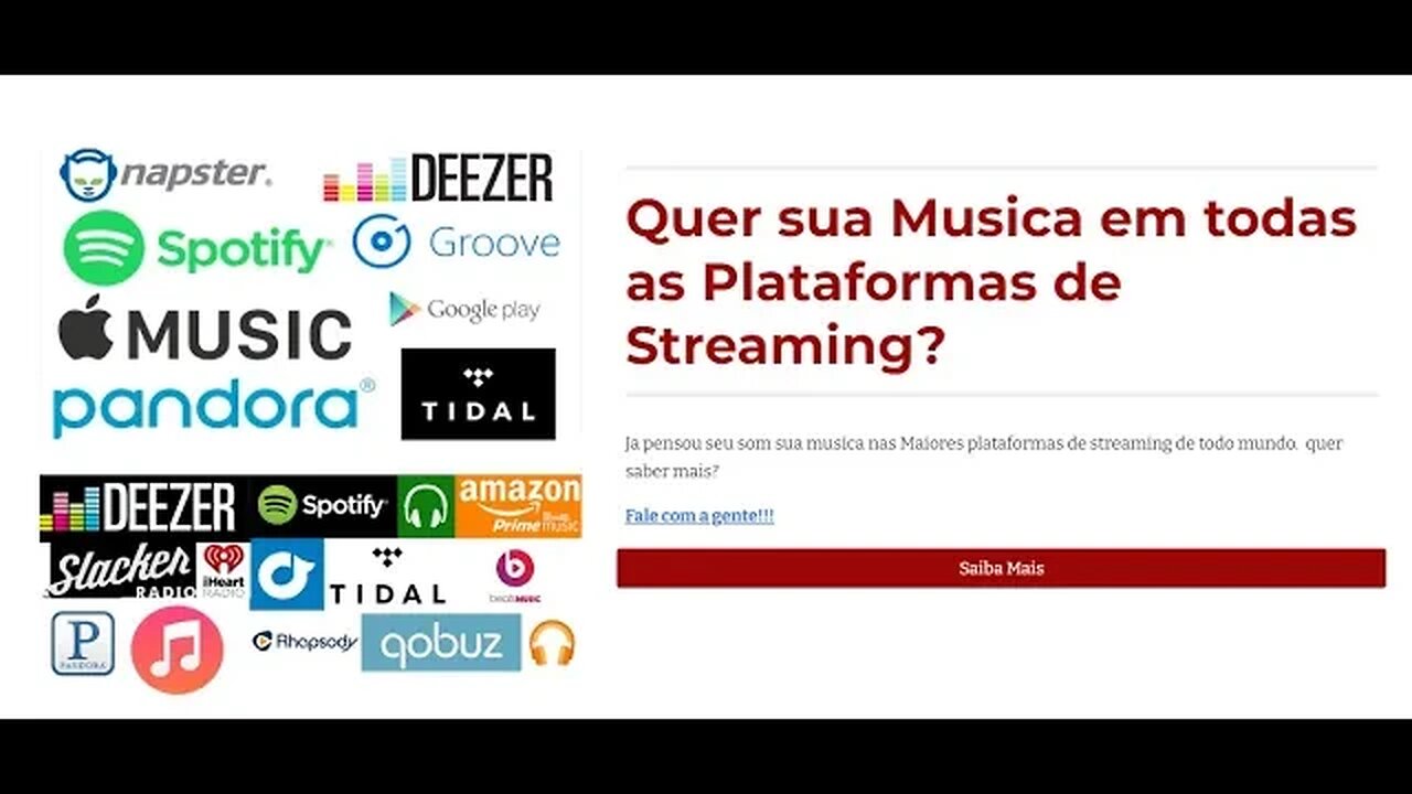 ja pensou sua musica em todas plataformas de streaming #studiodynna #produçãomusical #streaming