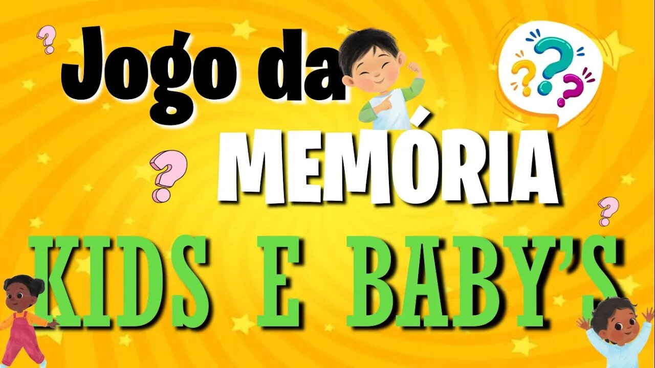 Divertindo-se com a Bíblia: Jogo da Memória para Bebês