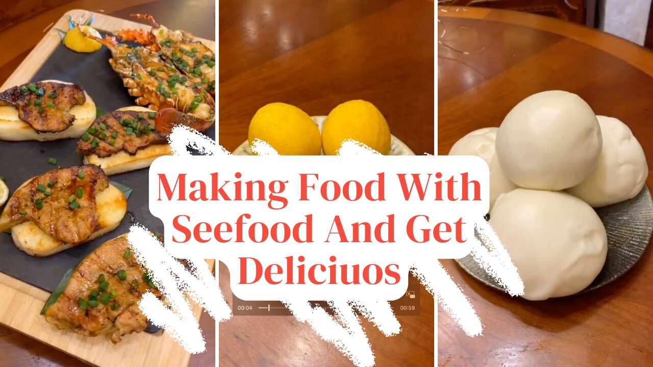 Making Food With Seefood And Get Deliciuos | How to cook this | Amazing short cooking video #shorts