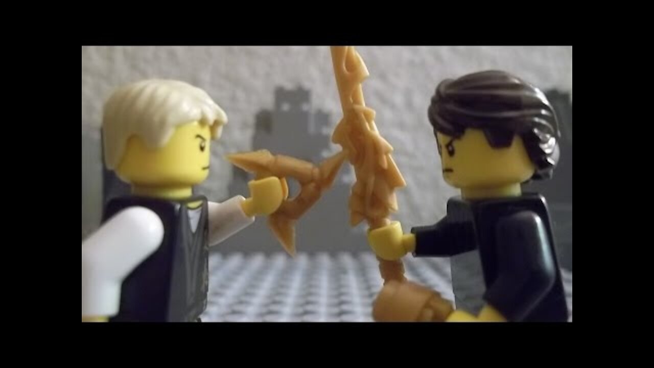 Lego Ninjago Battle Between Brothers (Stop Motion)