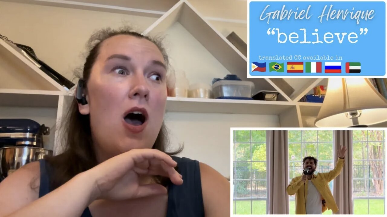 Gabriel Henrique | “Believe” [Reaction] | CC & Translations Available