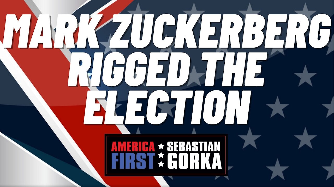 Mark Zuckerberg Rigged the Election. J.D. Vance with Sebastian Gorka on AMERICA First