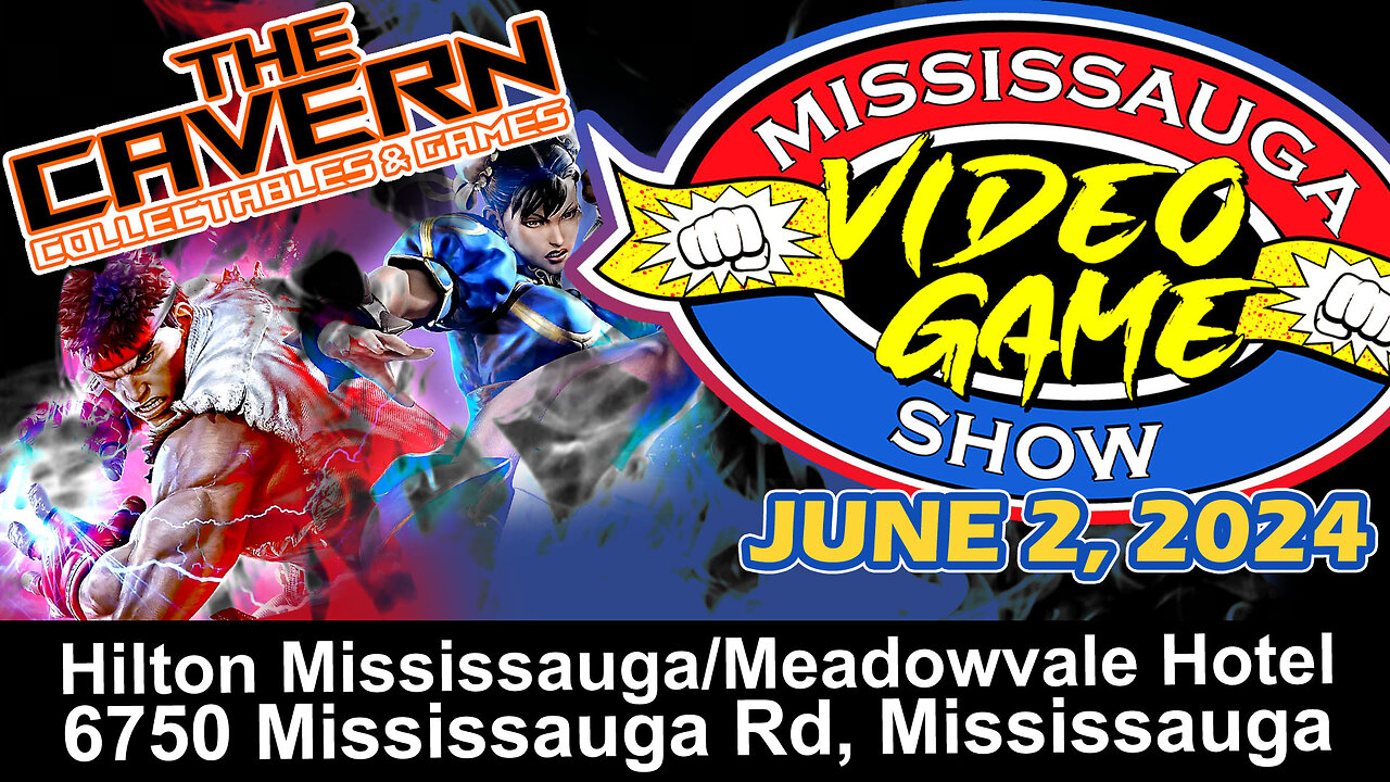 MISSISSAUGA GAME EXPO JUNE 2nd 2024