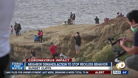 Sunset Cliffs neighbors demand action to stop reckless behavior