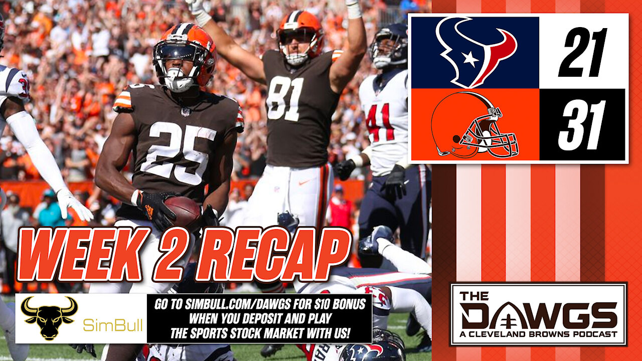 Week 2 Recap: Browns vs Texans