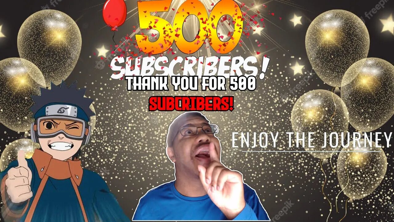 thank you for 500 subscribers everybody! amazing! let's continue our journey