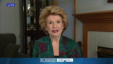 Watch: Michigan senators Debbie Stabenow and Gary Peters host virtual town hall on coronavirus