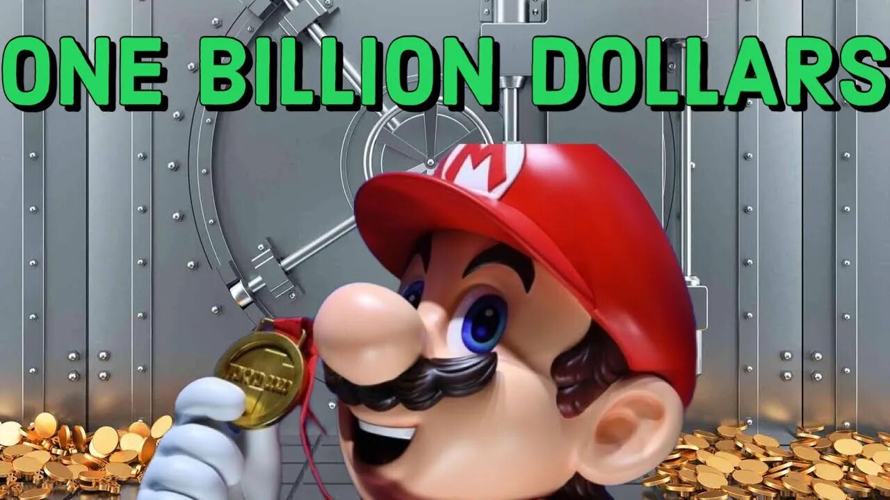 Super Mario bros becomes a billion dollar franchise #nintendo #supermario #supermariobros #mario