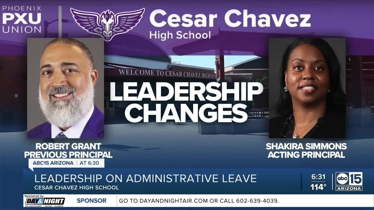 Leadership changes announced at Cesar Chavez High School