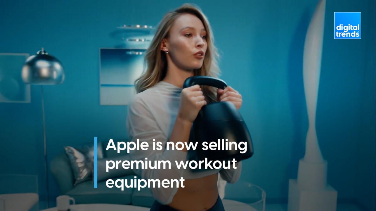 Apple is now selling premium workout equipment