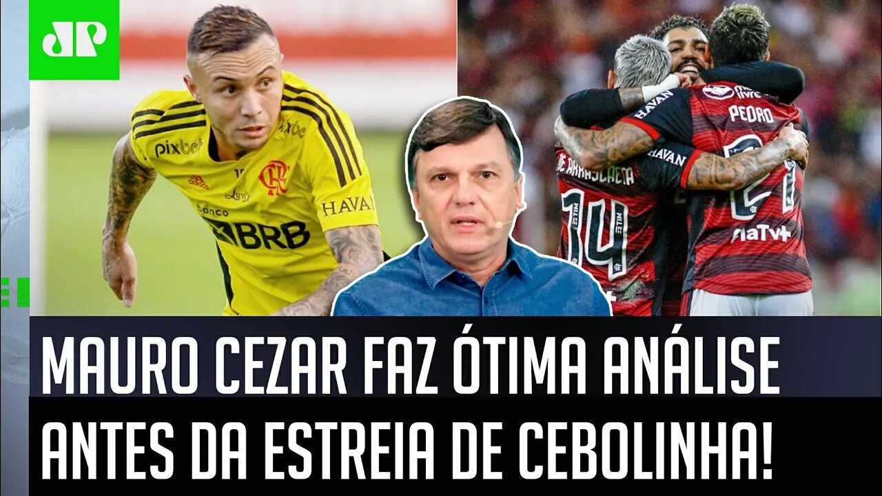 "O que EU IMAGINO ver do Everton Cebolinha no Flamengo é..." Mauro Cezar faz ÓTIMA ANÁLISE!