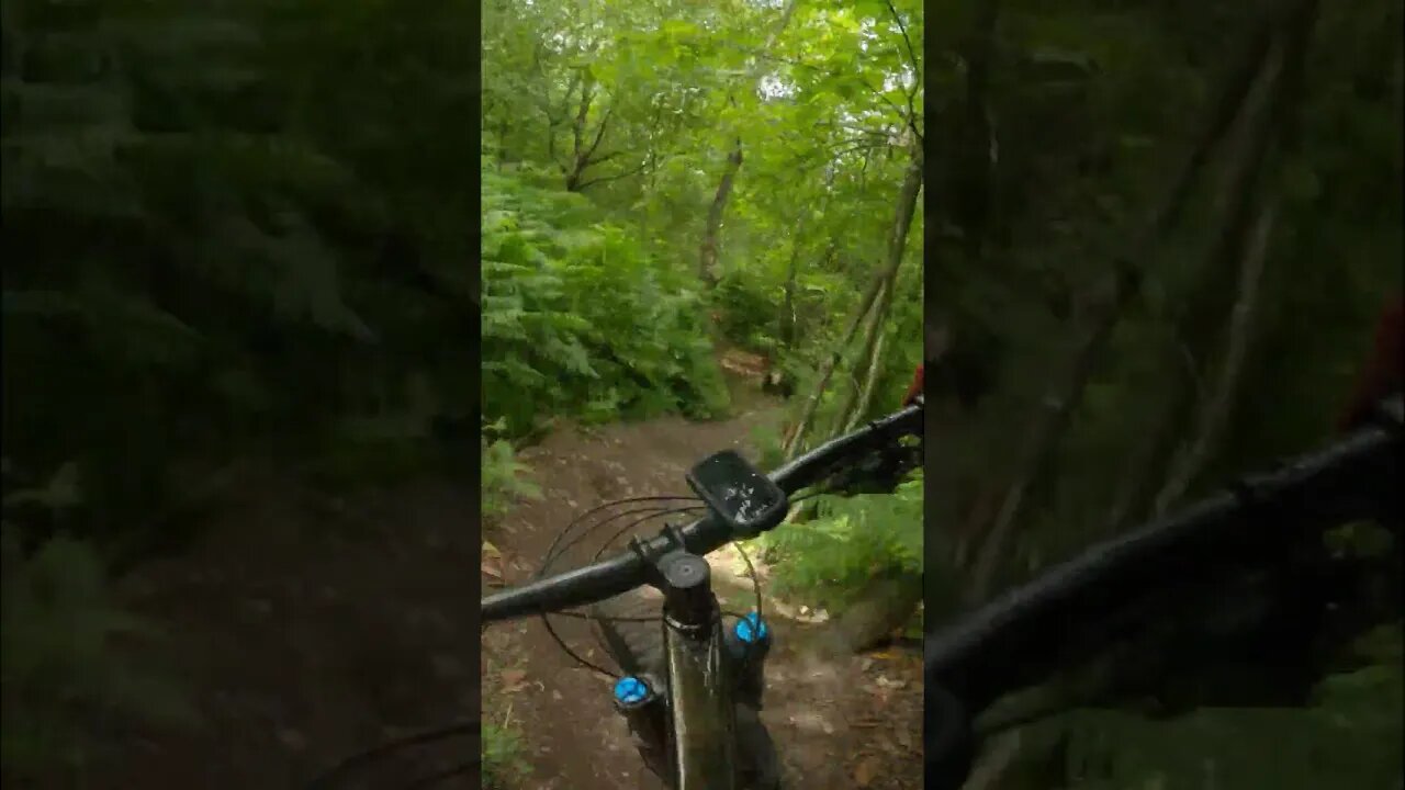 MTB | scary drop then steep chute