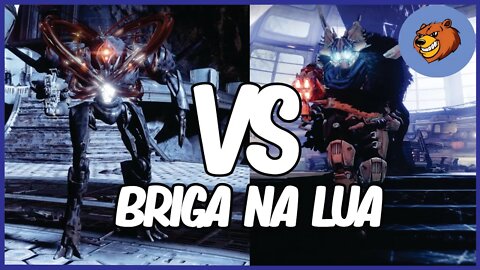 DESTINY 2 │ CAVALEIRO VS MINOTAURO BRIGA NA LUA