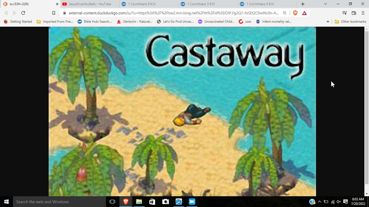 I was a castaway