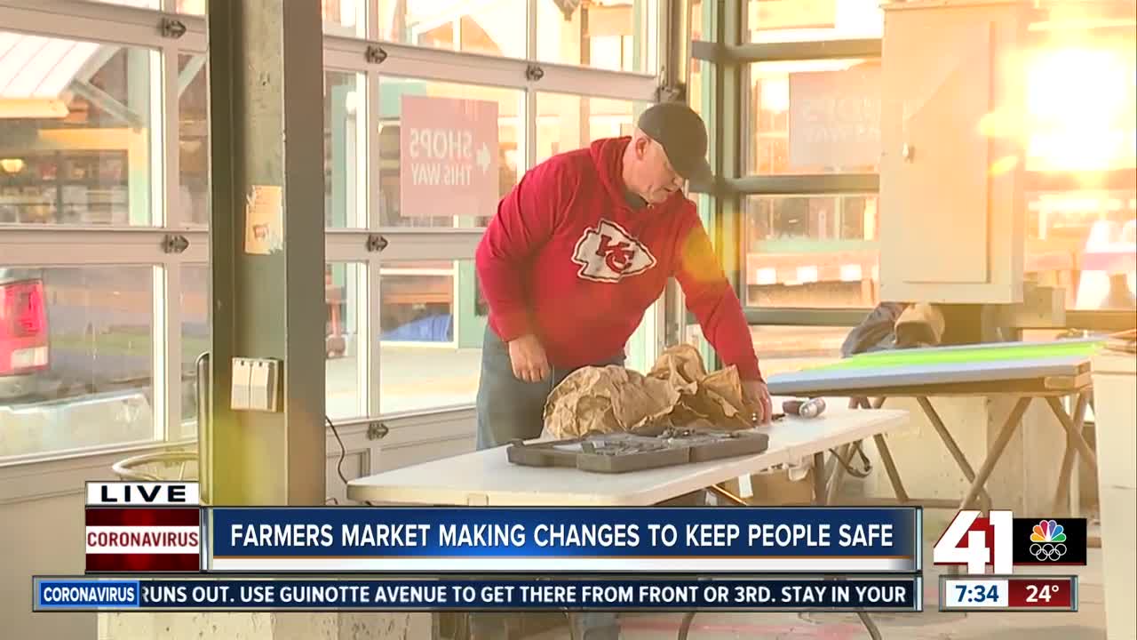 Coronavirus concerns not slowing down produce vendors