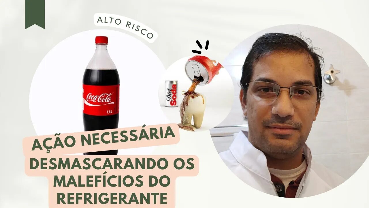 Ação Urgente: Desvendando os Segredos Sinistros do Refrigerante -ANÁLISE SINTÉTICA DA SUA COMPOSIÇÃO