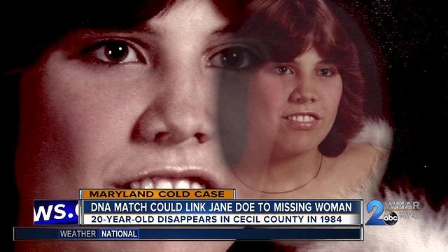 DNA could link Jane Doe to missing woman case in Cecil County