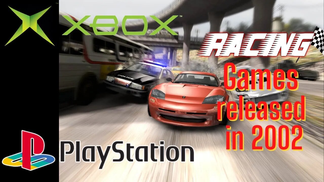 Racing Games for Xbox and PlayStation released in 2002