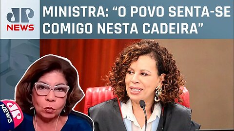 Edilene Lobo participa de sua primeira sessão no TSE; Dora Kramer comenta